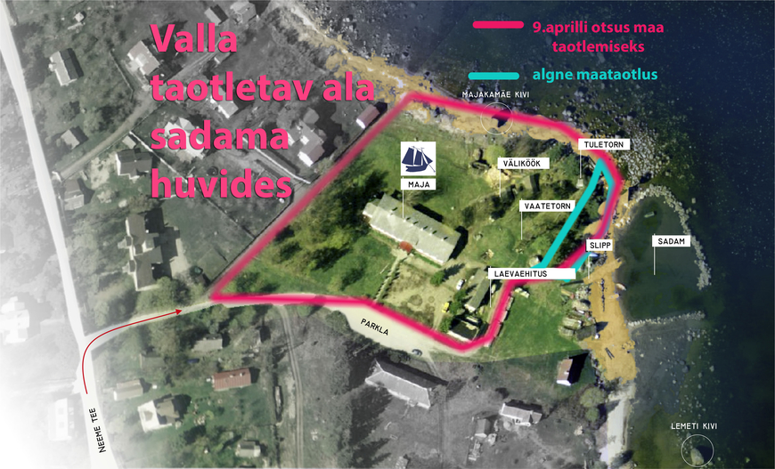 Taotletav ala sadamale 