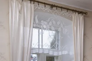 Fileepits tehnikas kardin